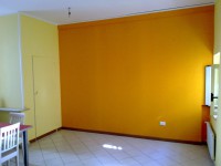 parete divisoria in cartongesso e legno